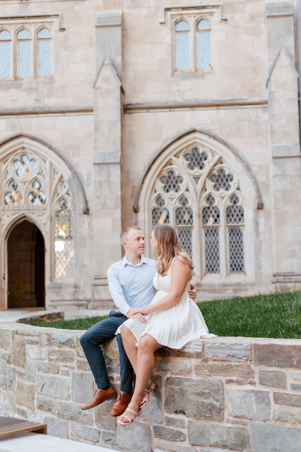 NATIONAL CATHEDRAL ENGAGEMENT SESSION - Katie Annie Photography-5613