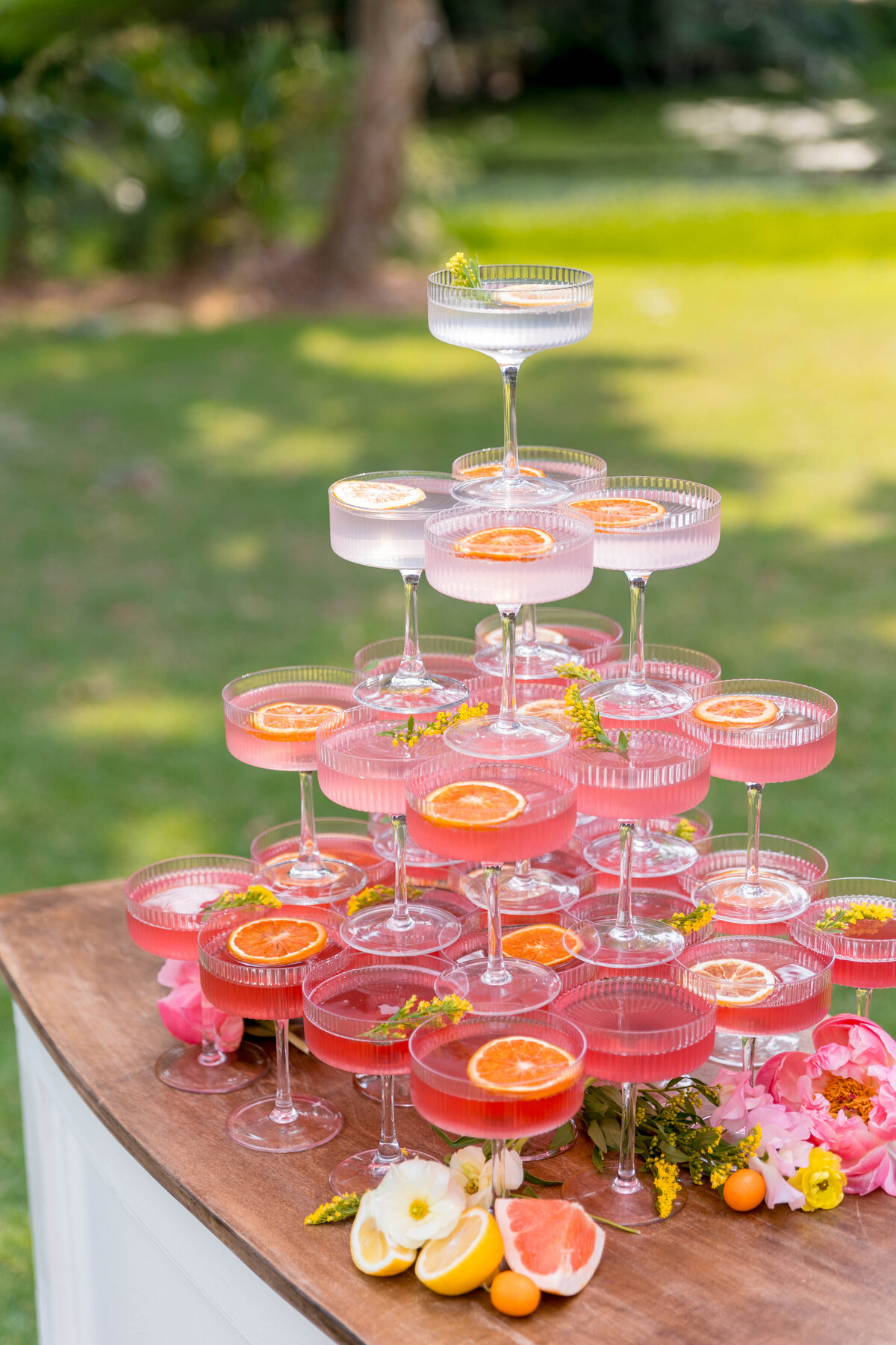Champagne Tower