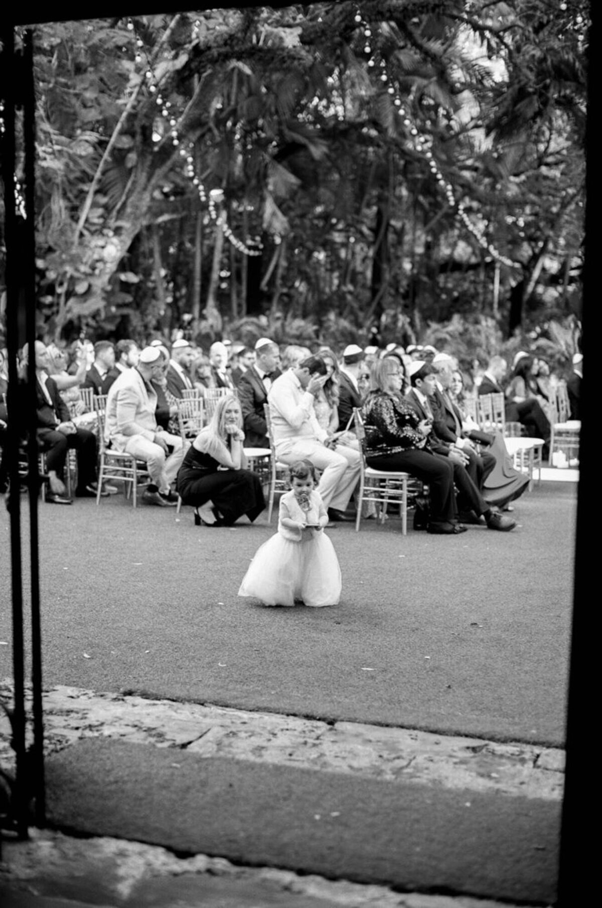 Wedding ceremony film photos by Orlando photographer