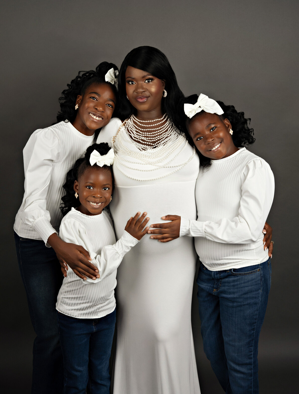 maternity family photography session photo shoot using colorful florals milk bath best san antonio texas photograhers client closet 