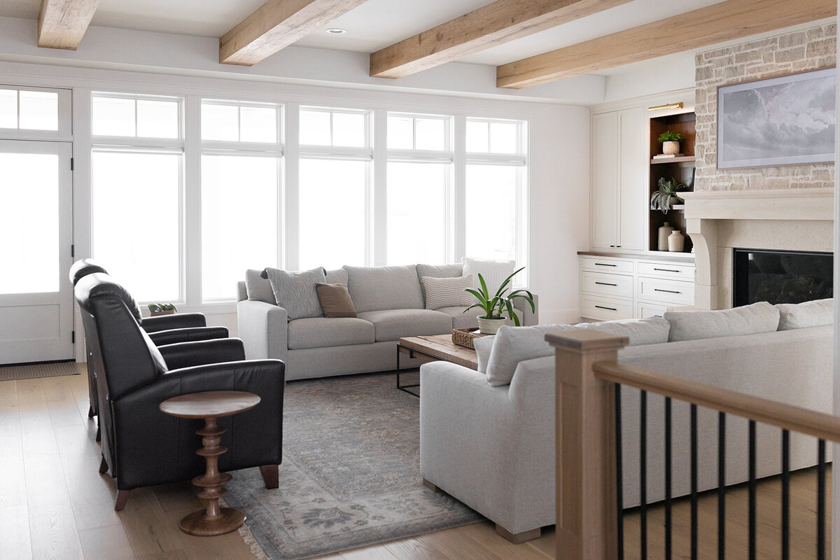 michele rosenboom design cozy colonial living room 4