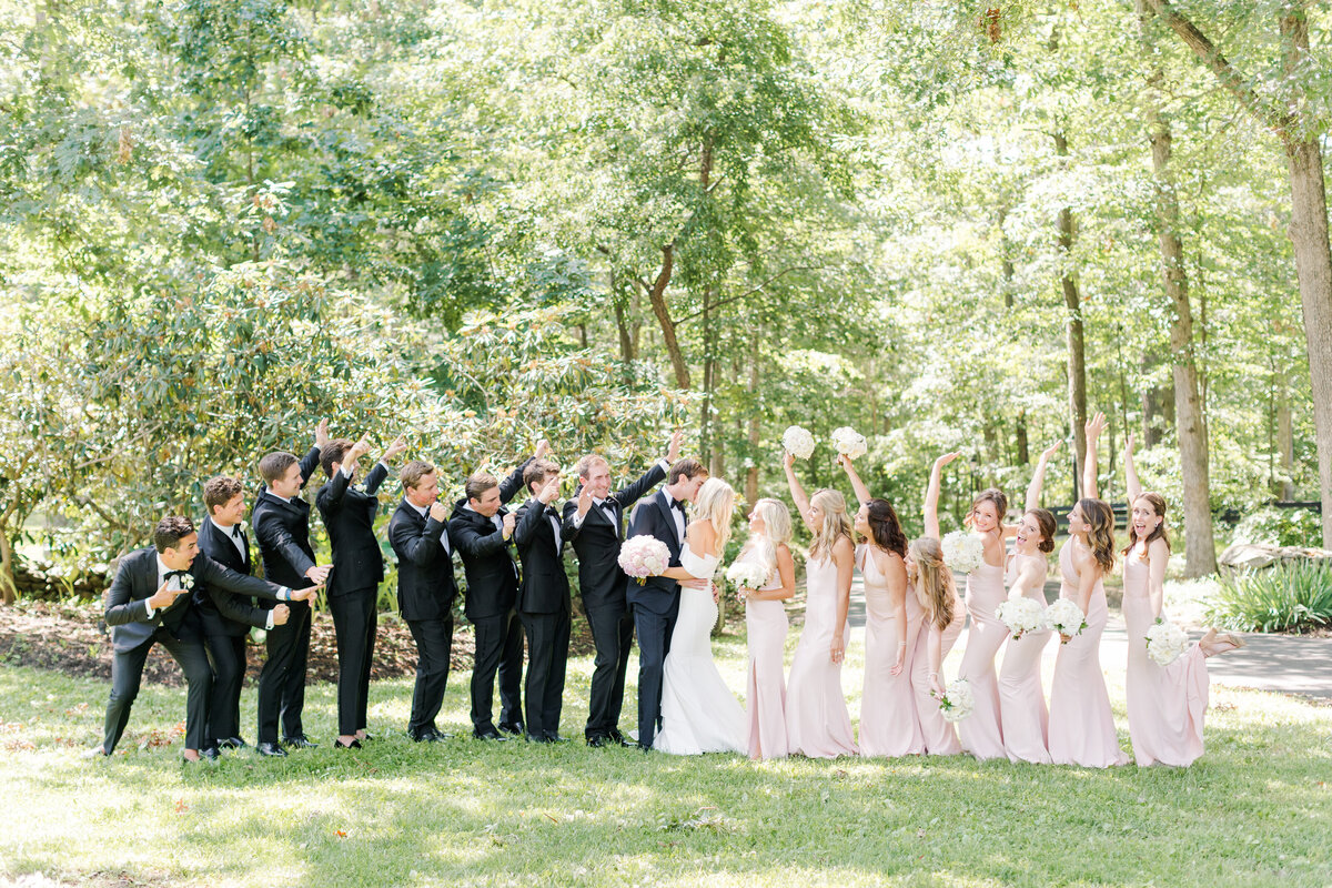 Classic Blush & Gold Goodstone Inn Wedding  Megan Kelsey Photography-1832