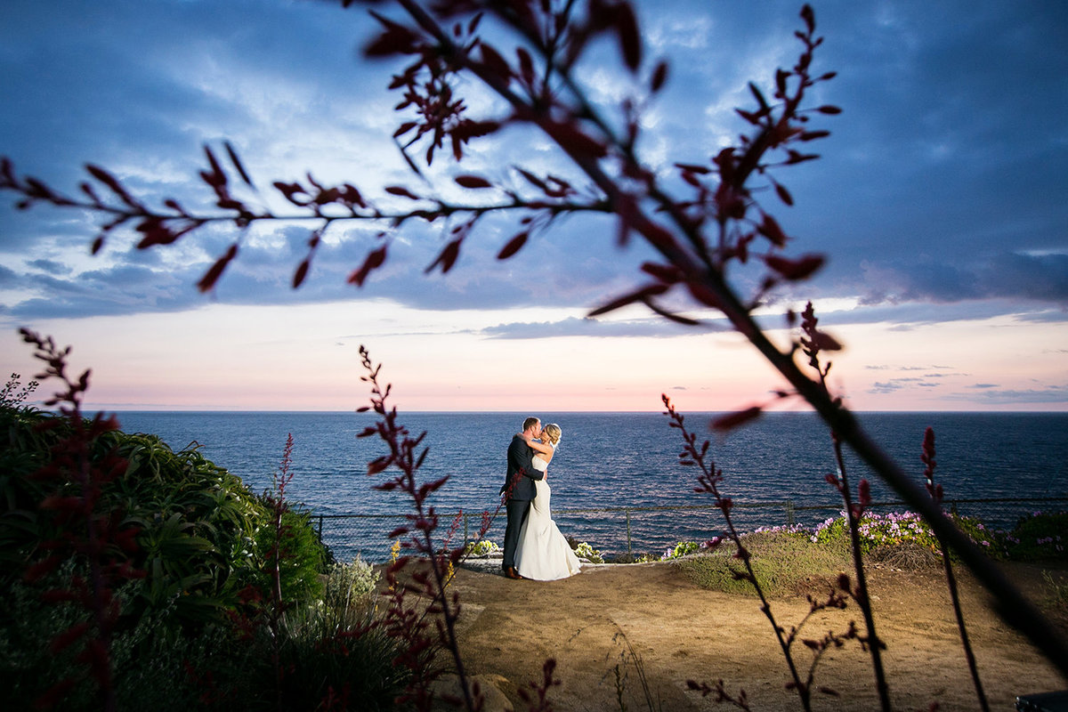Sunset Cliffs wedding photos sunset pacific ocean