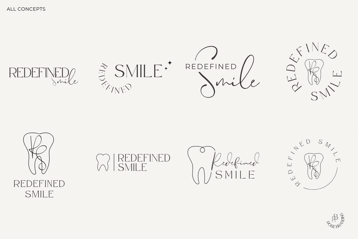Logo Concepts - Redefined Smile - Revision 1 (3)