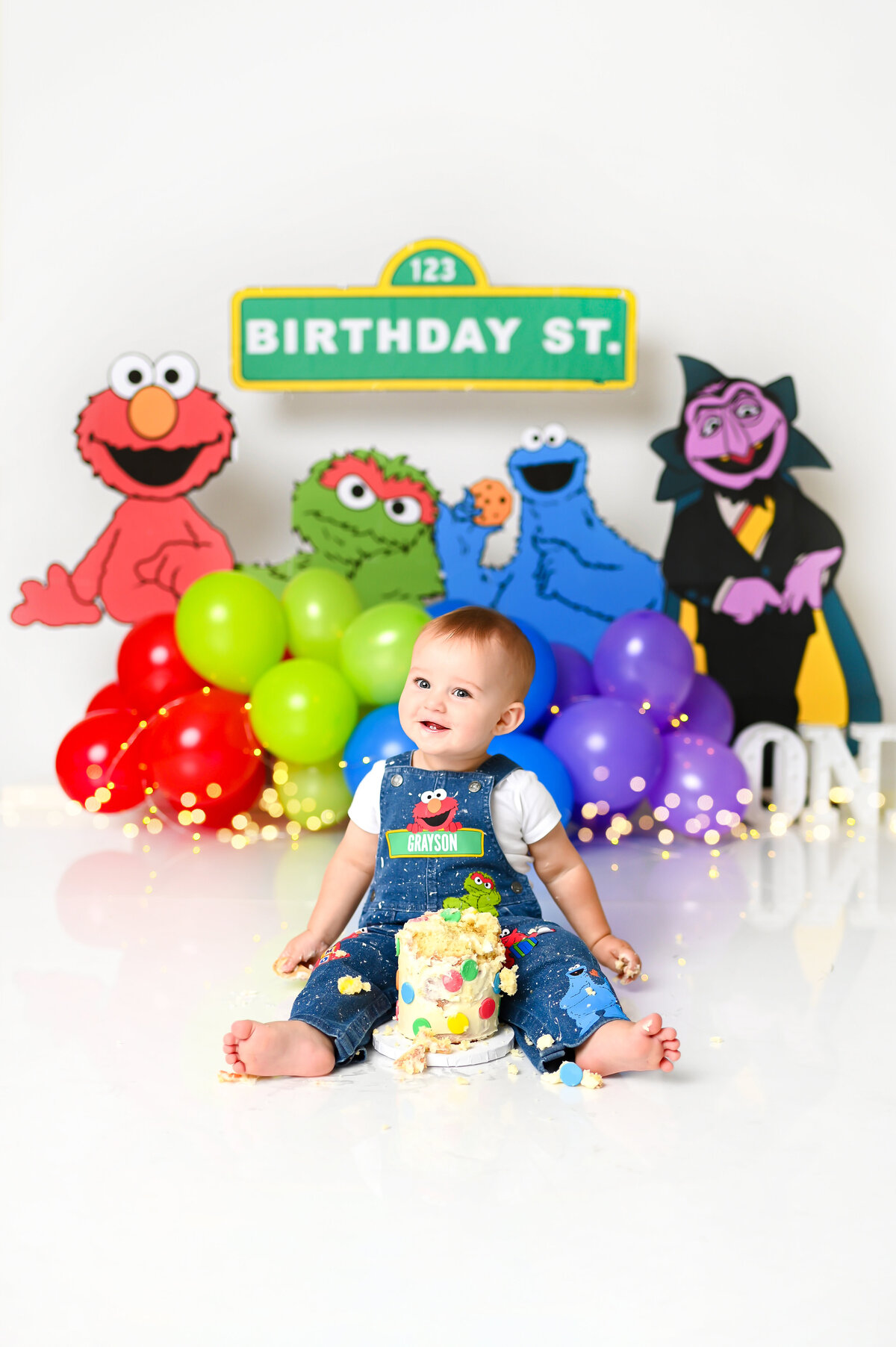 Sesame Street CakeSmash3