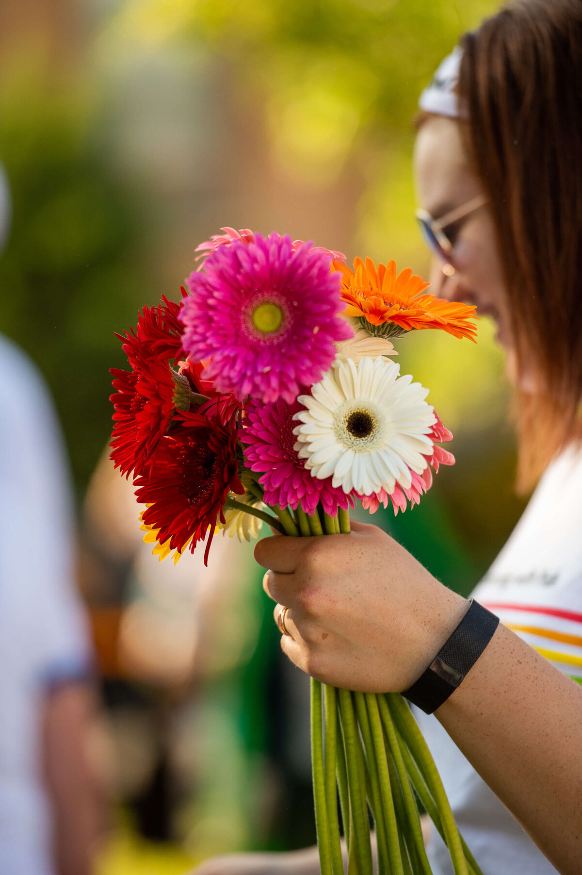 Ottawa event photos of colourful flowers in baskets that are part of the Tweed Canopy Growth Pride Parade.  Captured by JEMMAN Photography COMMERCIAL
