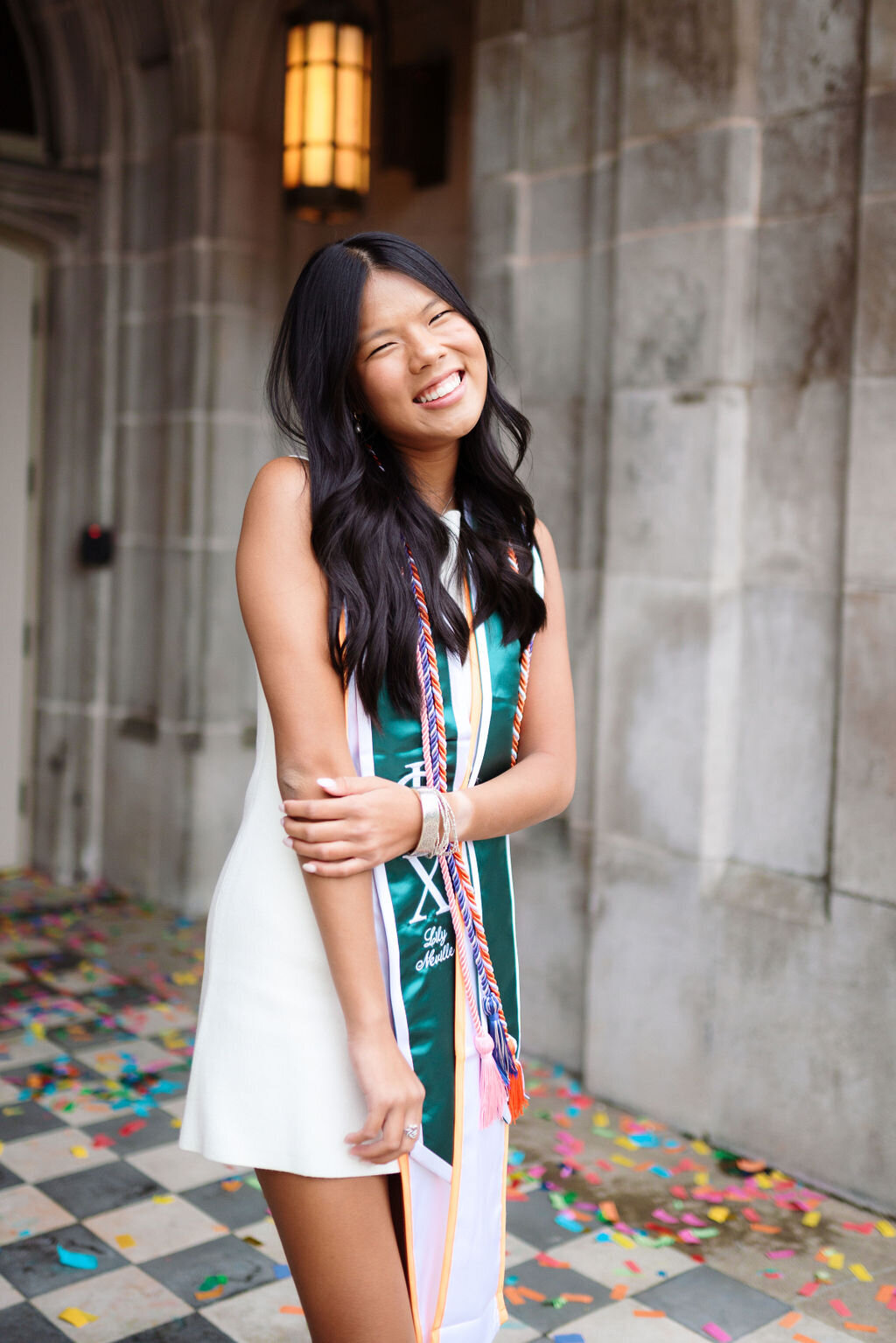 university of tennessee knoxville graduation photographer ayres hall
