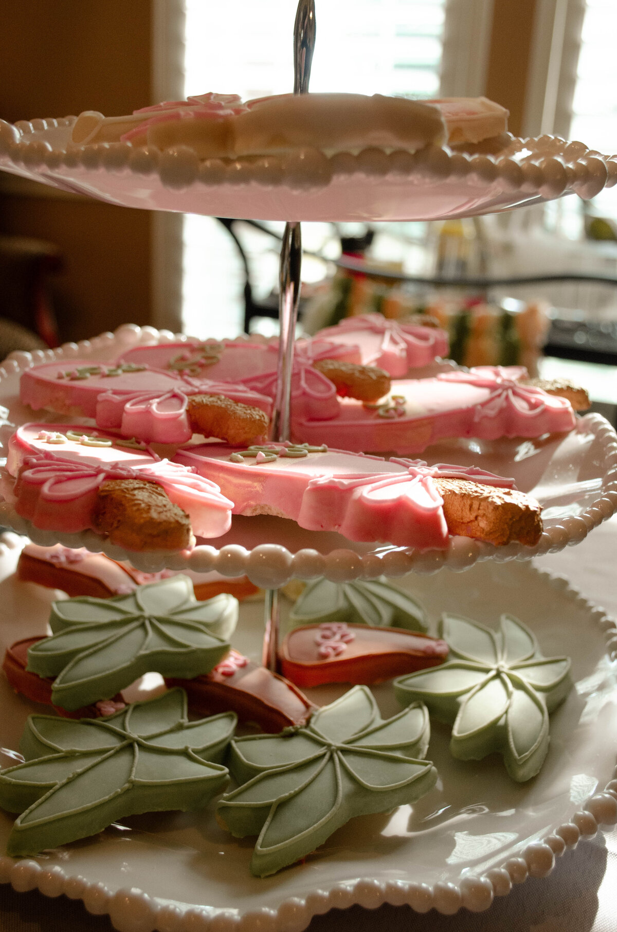 bridal shower cookie detail photo