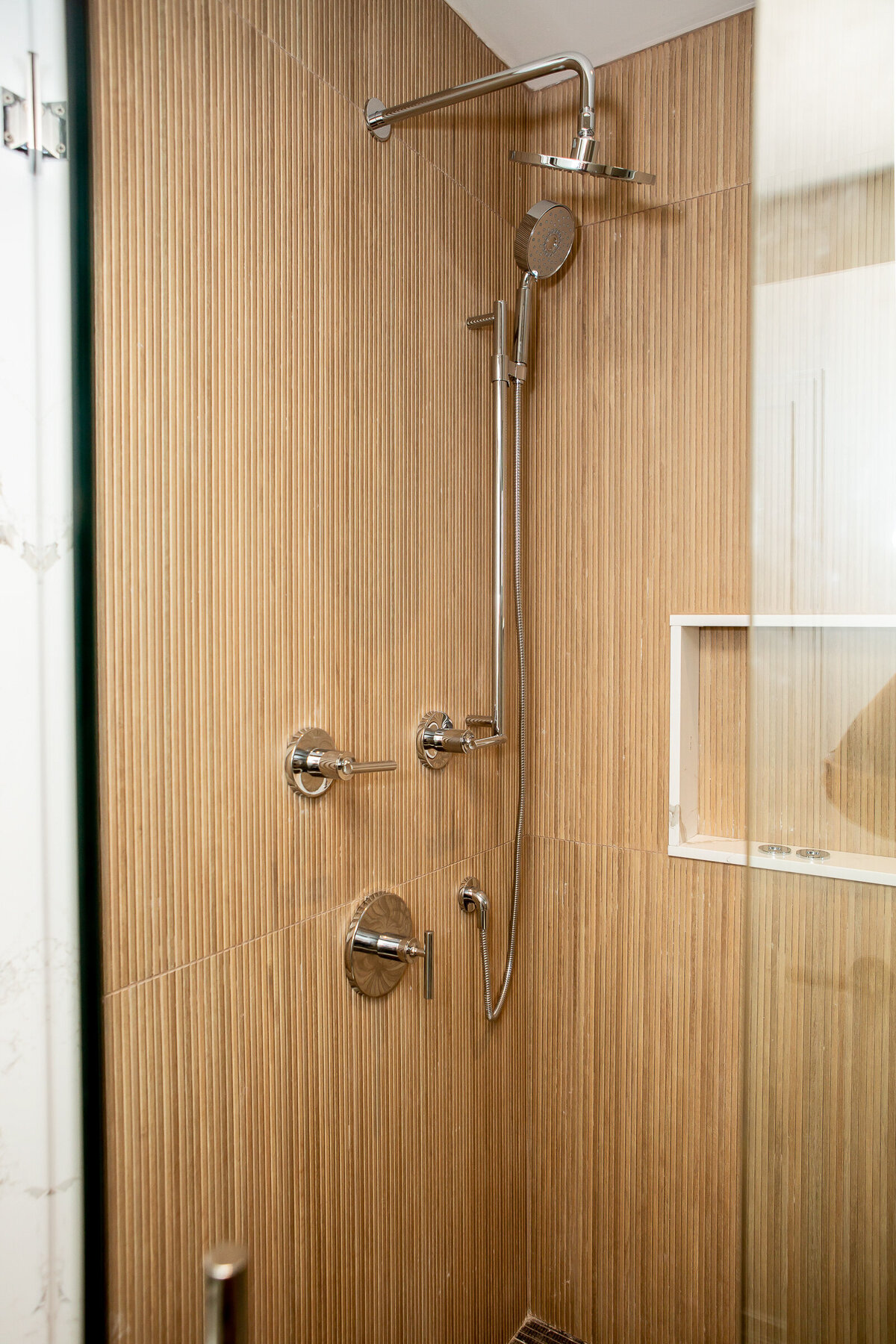 Wood Tile Shower-W.C Craftsman