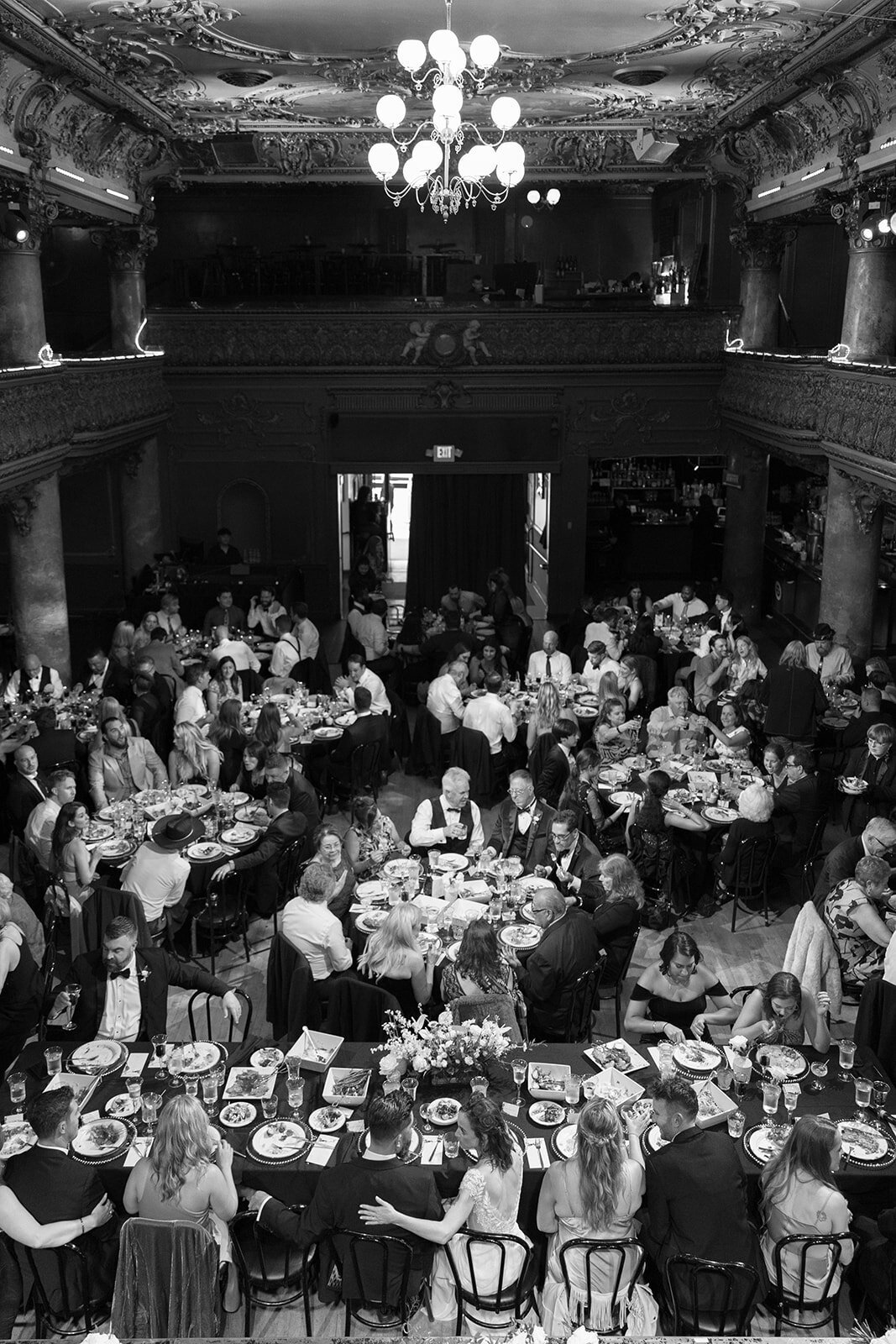 San Francisco wedding reception