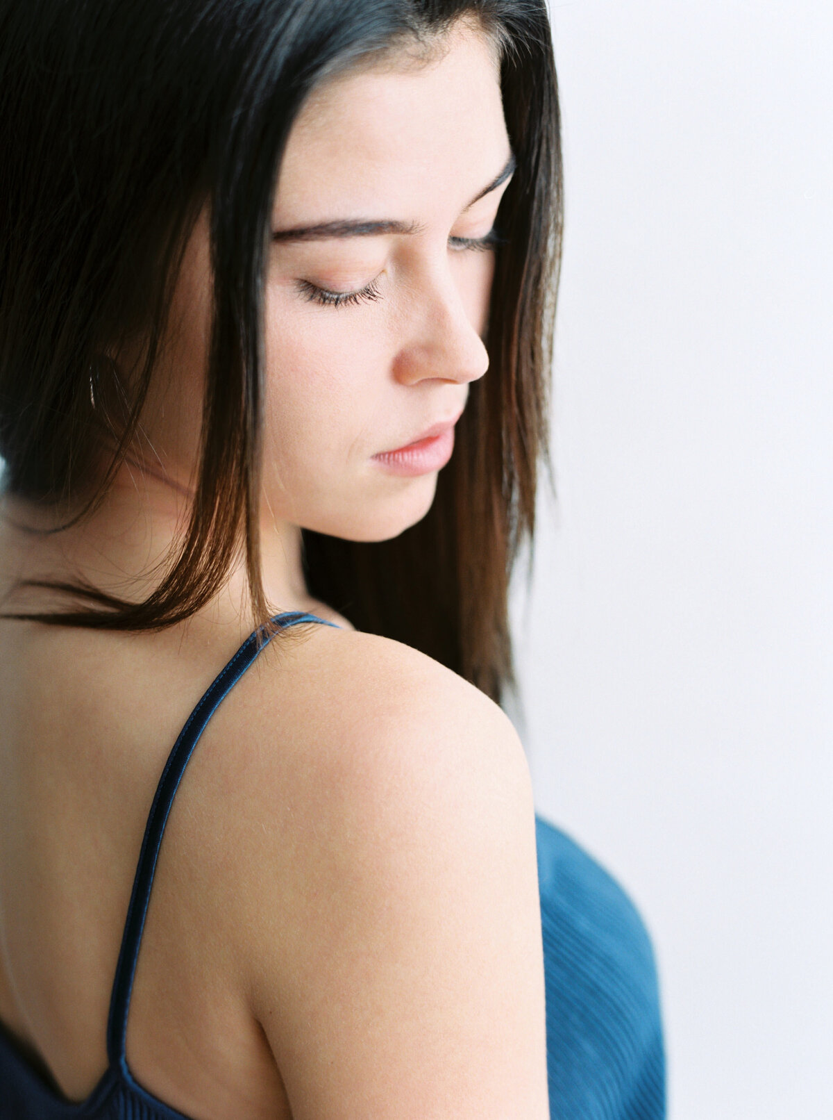 In-studio portrait photography session in Naters, Valais, Switzerland - 3
