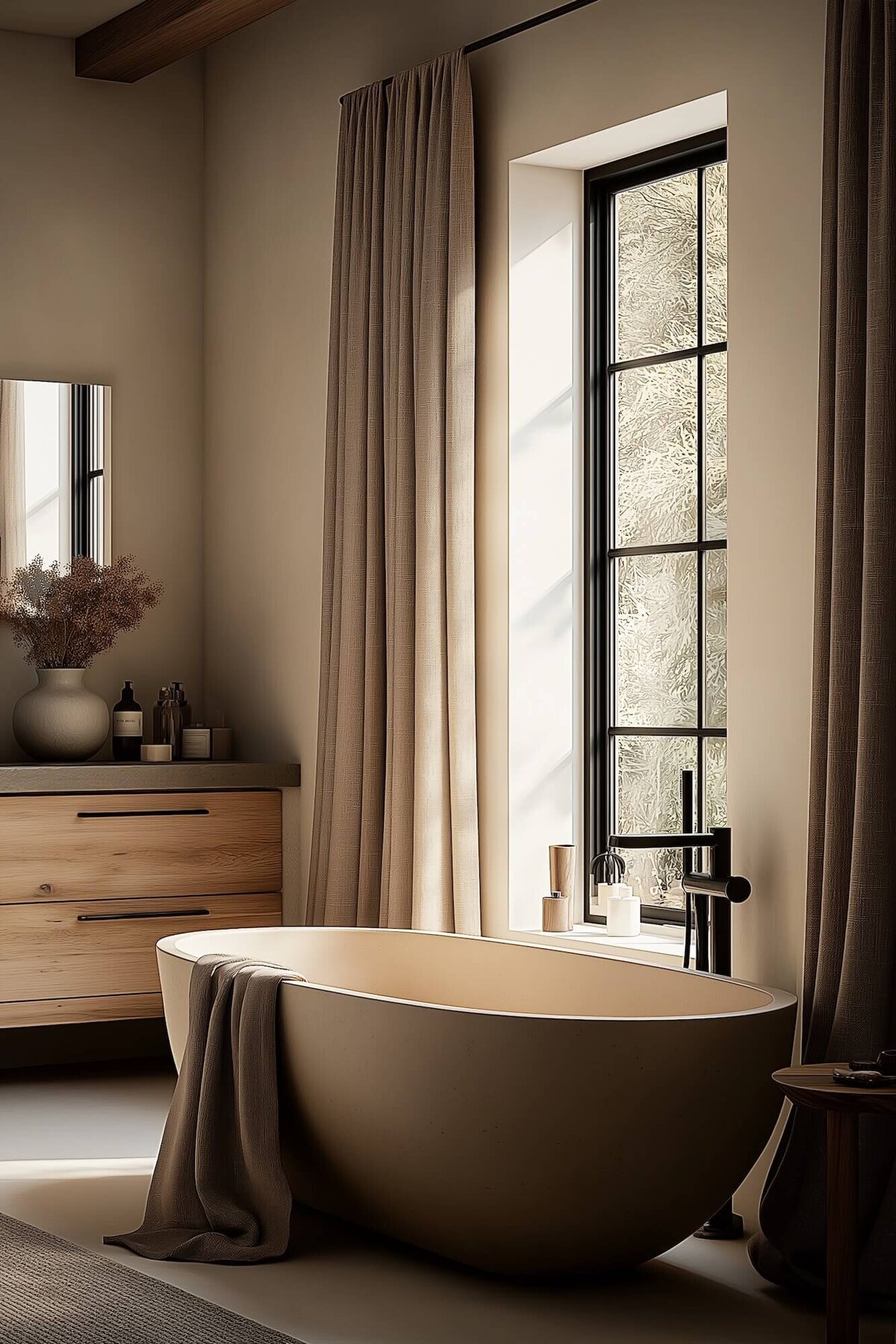 astrid_82265_Japandi_bathroom_interior_freestanding_minimalist__14dbde89-1a48-489c-aa81-db80f8d4c34d