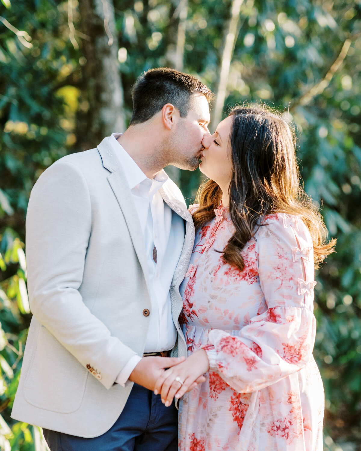 The Fourniers | Grandfather Mountain Engagement-69