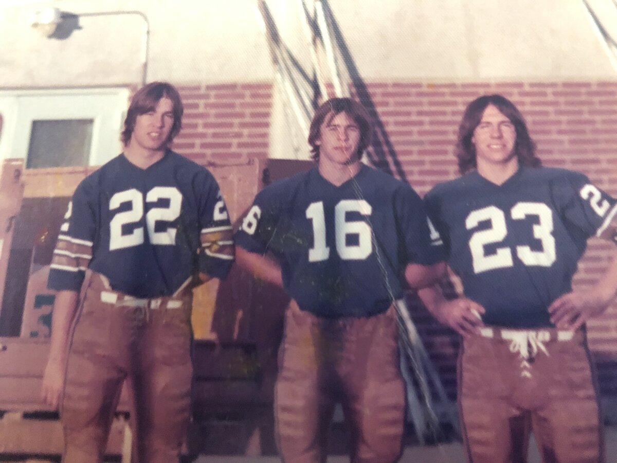 1976 Nov Rob Darrell John W Football Before Big Game