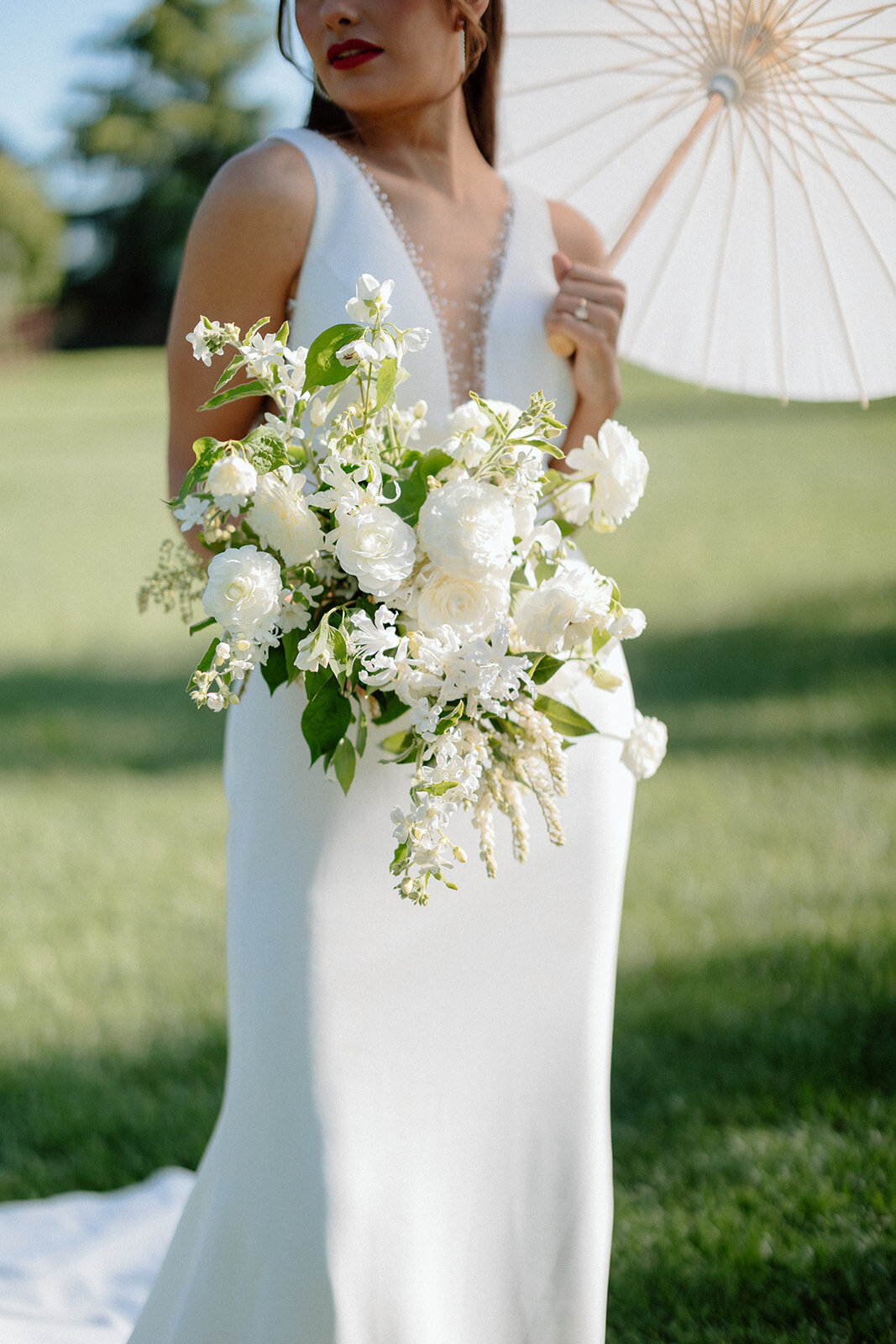 Bridal bouquet detail | Bella Fleur