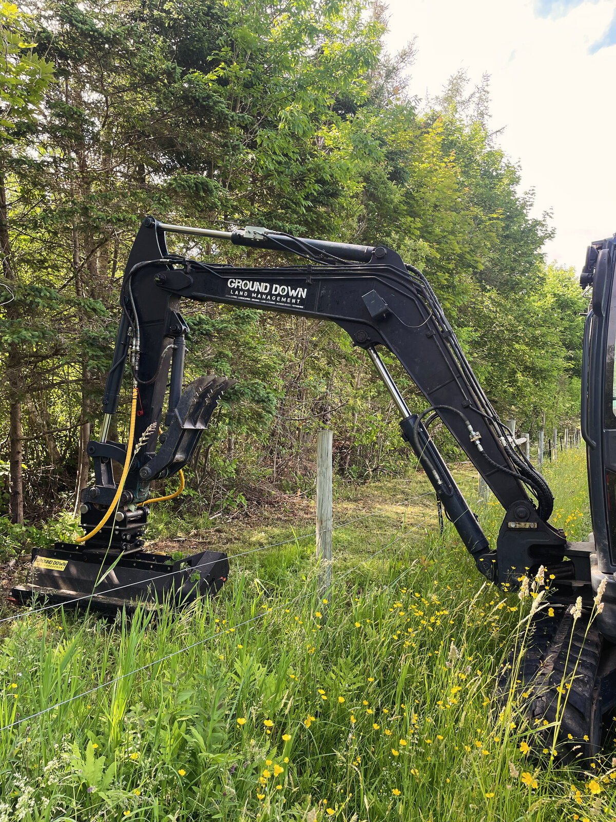 Ground Down Land Management - Excavation Services - Nova Scotia - Property Access - Trail Systems - Driveways - Patios - Landscaping - Mulching