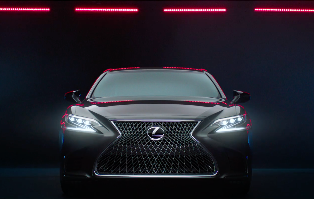 Sophisticated imagery from Lexus’ automotive commercial, emphasizing luxury, precision, and style by Stephan Burchardt.