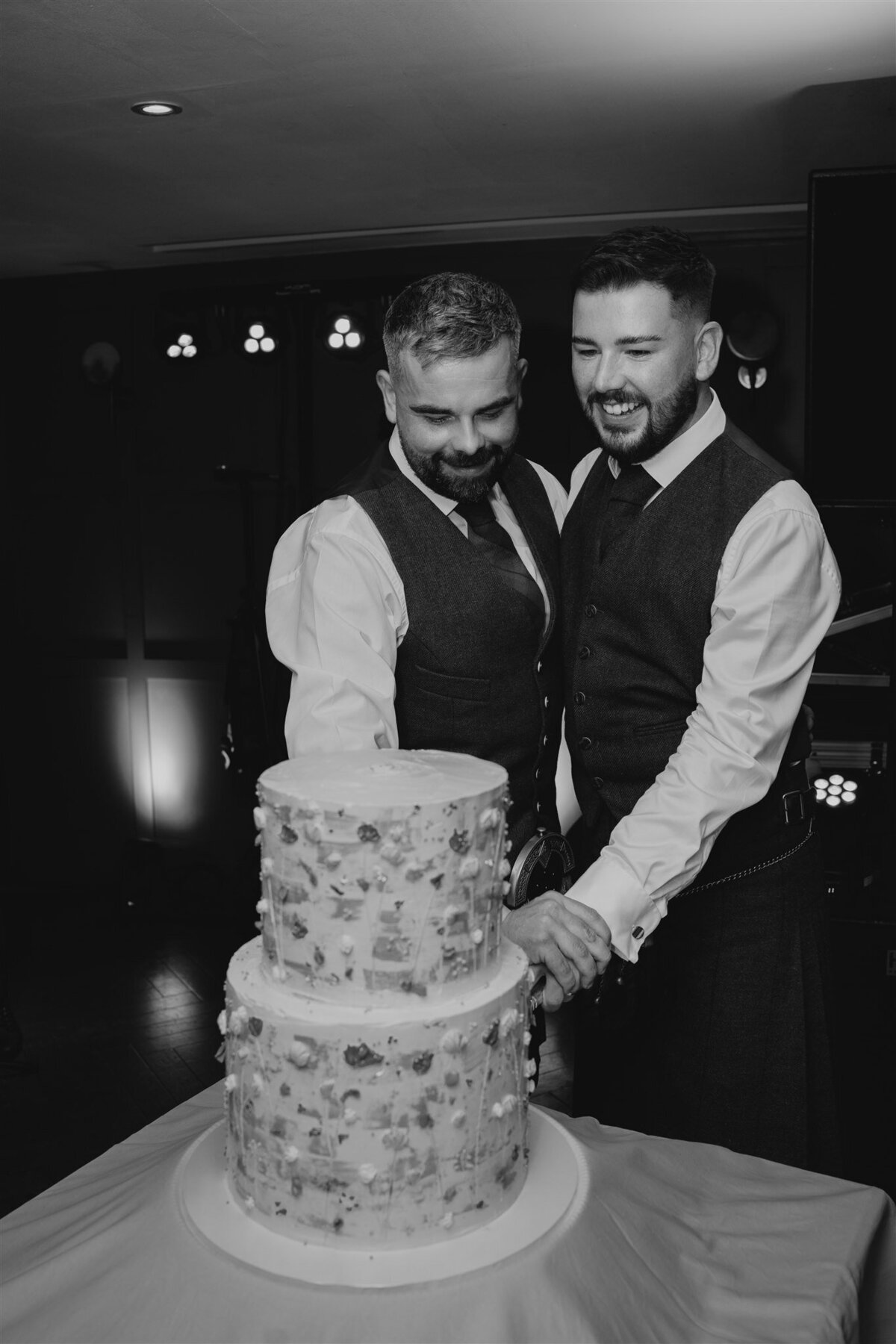 Aberdeen LGBTQ+ Wedding Photography by Aberdeen Wedding Photographer Scott Arlow - 82