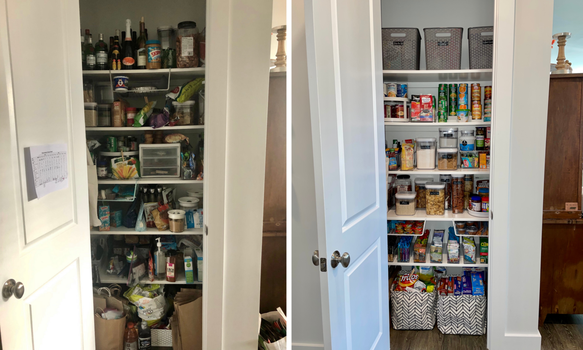 Clutter Free Pantry
