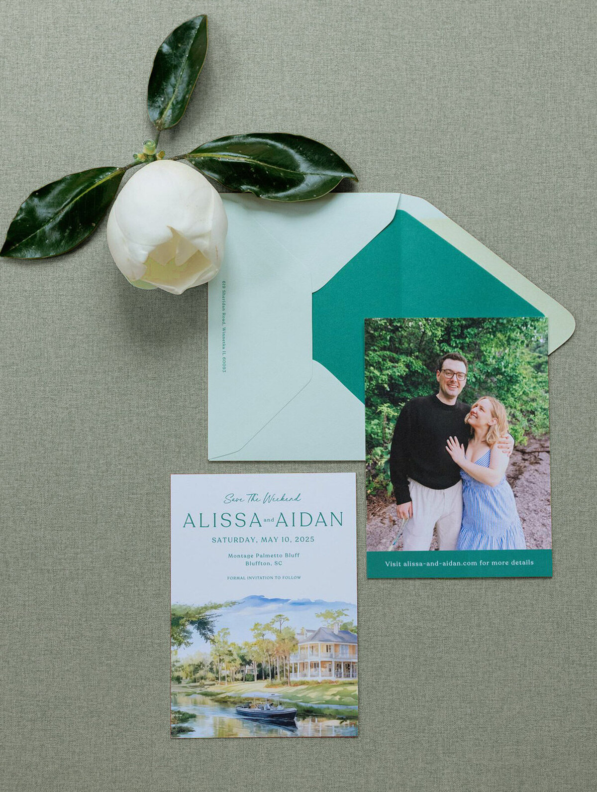 Palmetto Bluff Wedding Invitations by @gobelladesign gobella.com 8