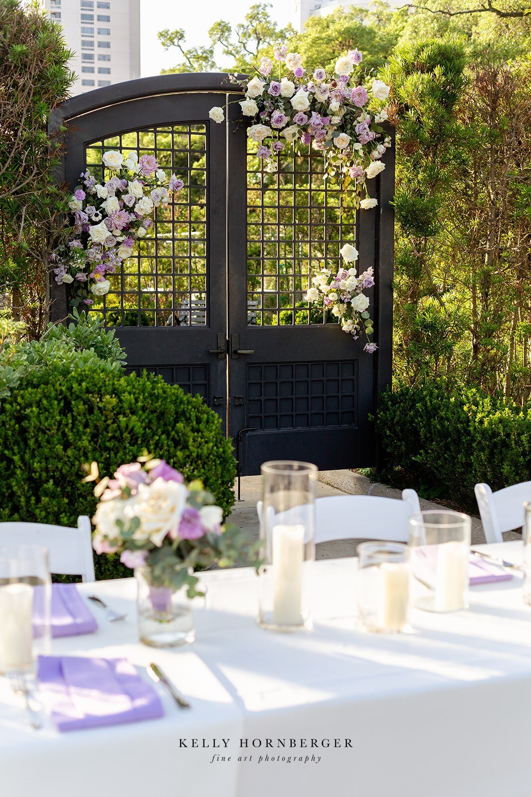 houston wedding planner - Lillie Jane Designs - McGovern Centennial Gardens lavender sage wedding16