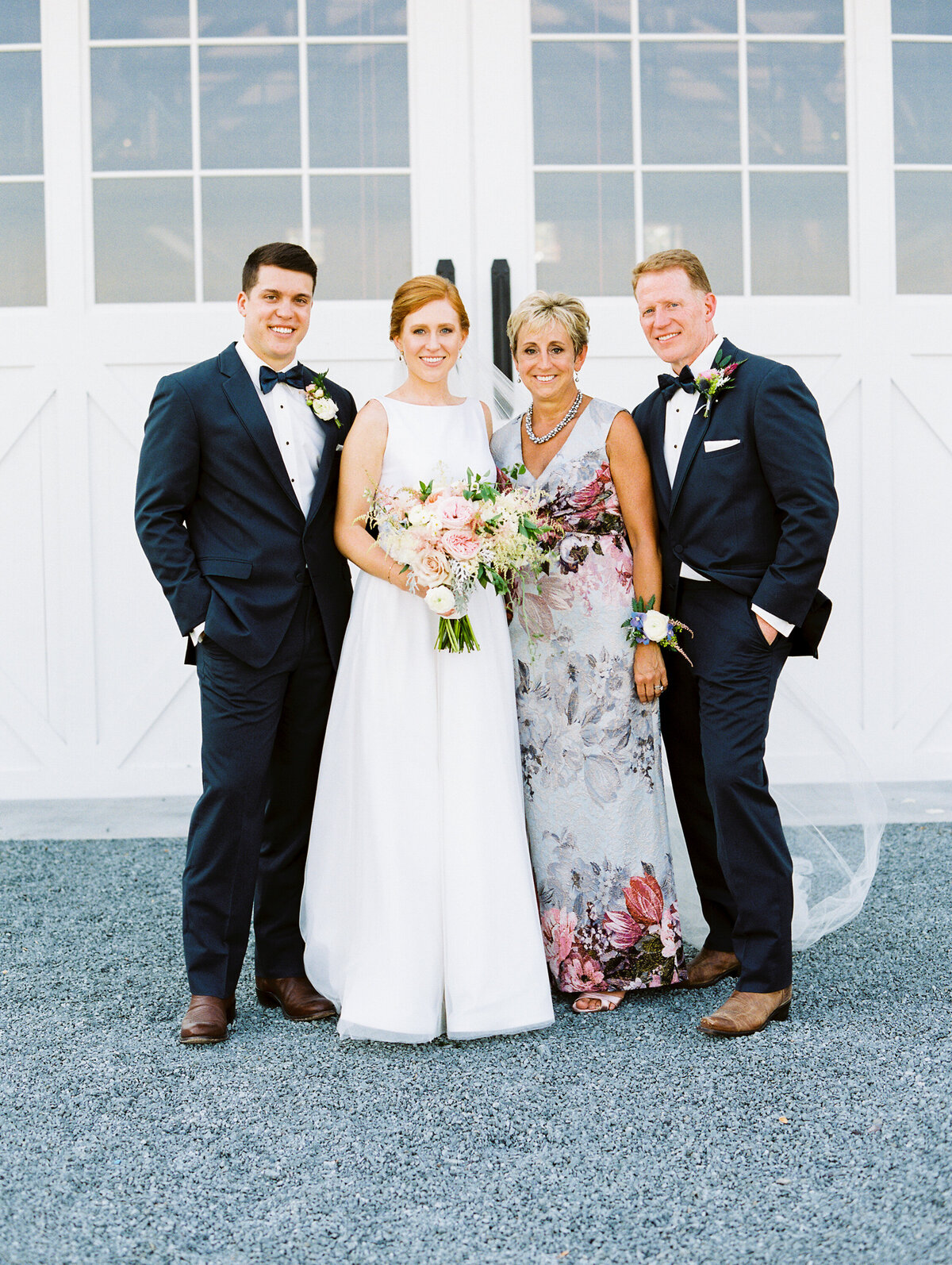 Reynolds family portrait on Bethany's wedding day