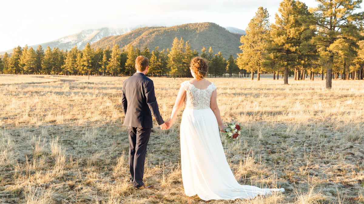 Wedding Portrait Photography - Buffalo Park - Flagstaff, Arizona - Bayley Jordan Photography