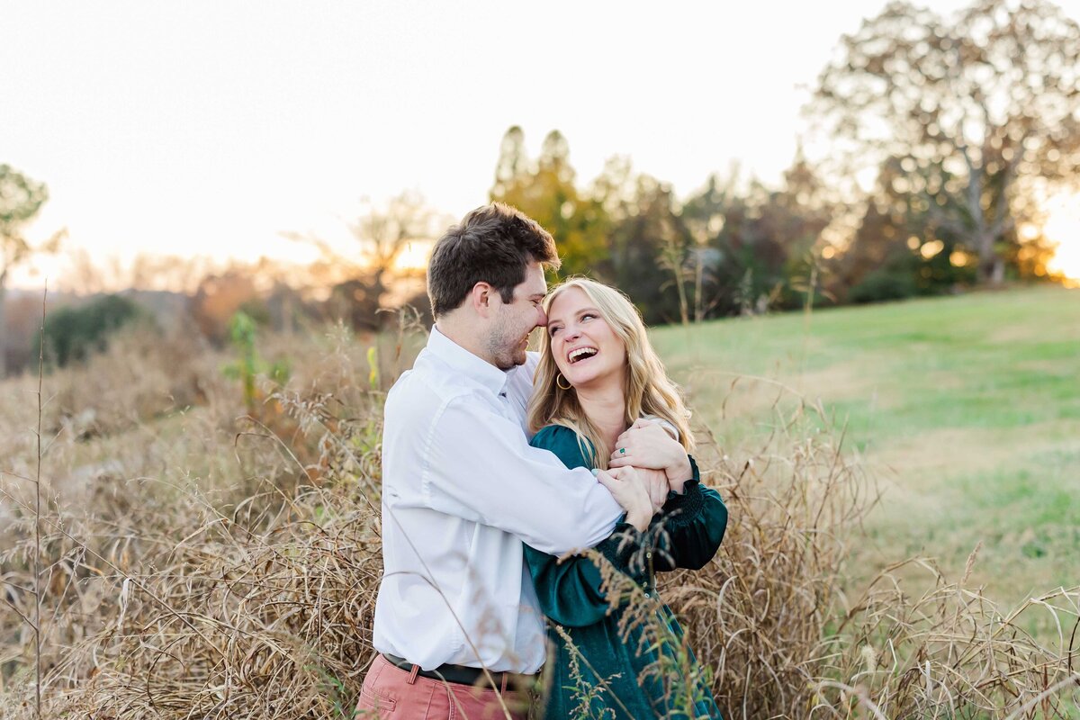 botanical gardens knoxville engagement photographer