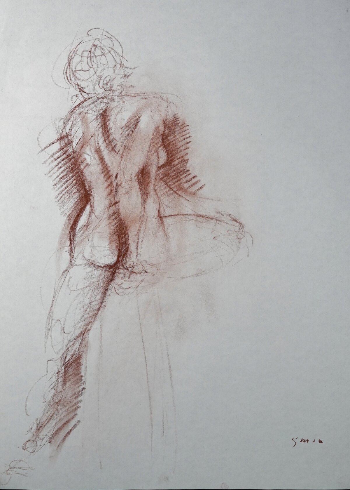 Brent Ray Fraser Figurative Nude Drawing 2001 - 03