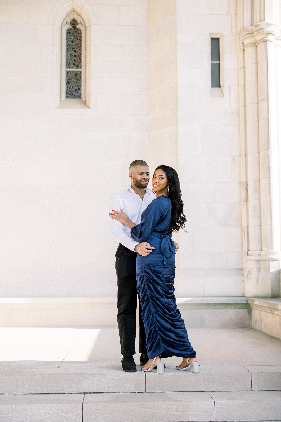 Engagement Session at the National Cathedral by Get Ready Photo-13