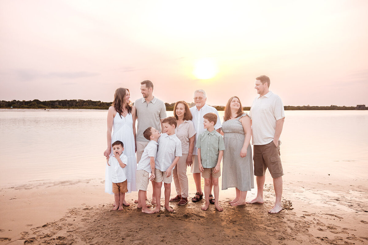 Family session at New Smyrna Beach dunes – Central Florida photographer