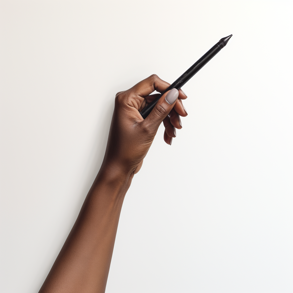 ygioots_photo_realistic_black_woman_hand_holding_a_pen_on_a_w_be26060a-8e44-4718-98bb-0500e72d03f2_1