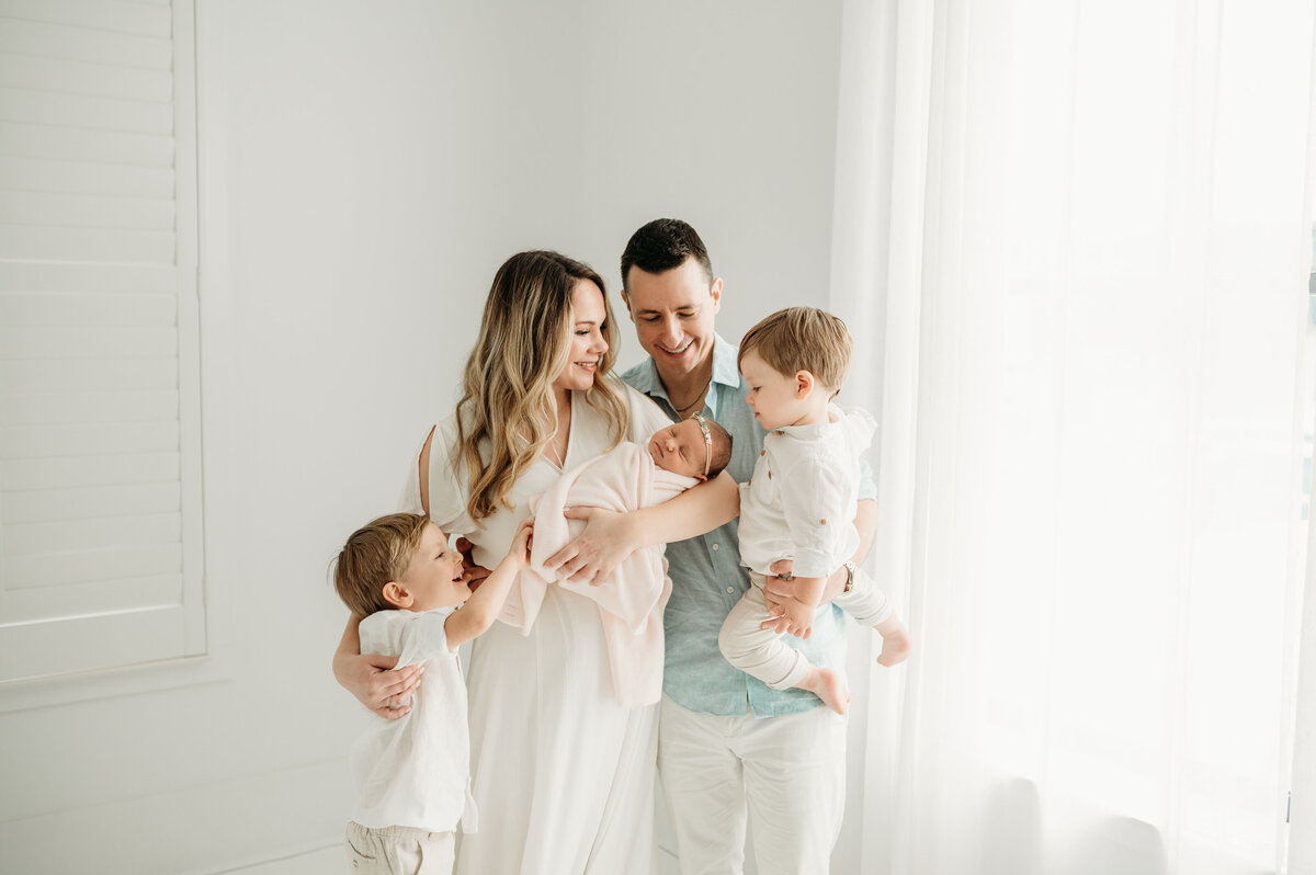 Baby Kaia's Newborn photo session in Atlanta