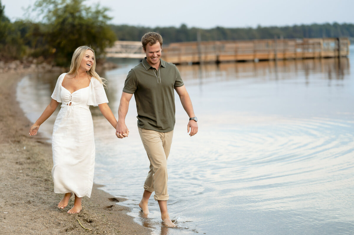 Bemidji Engagement Session Lake Bemidji State Park-36