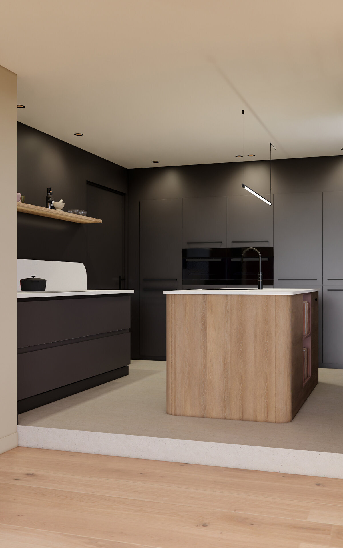 Project Noordendijk - Fam. Lissenberg - Detail keuken