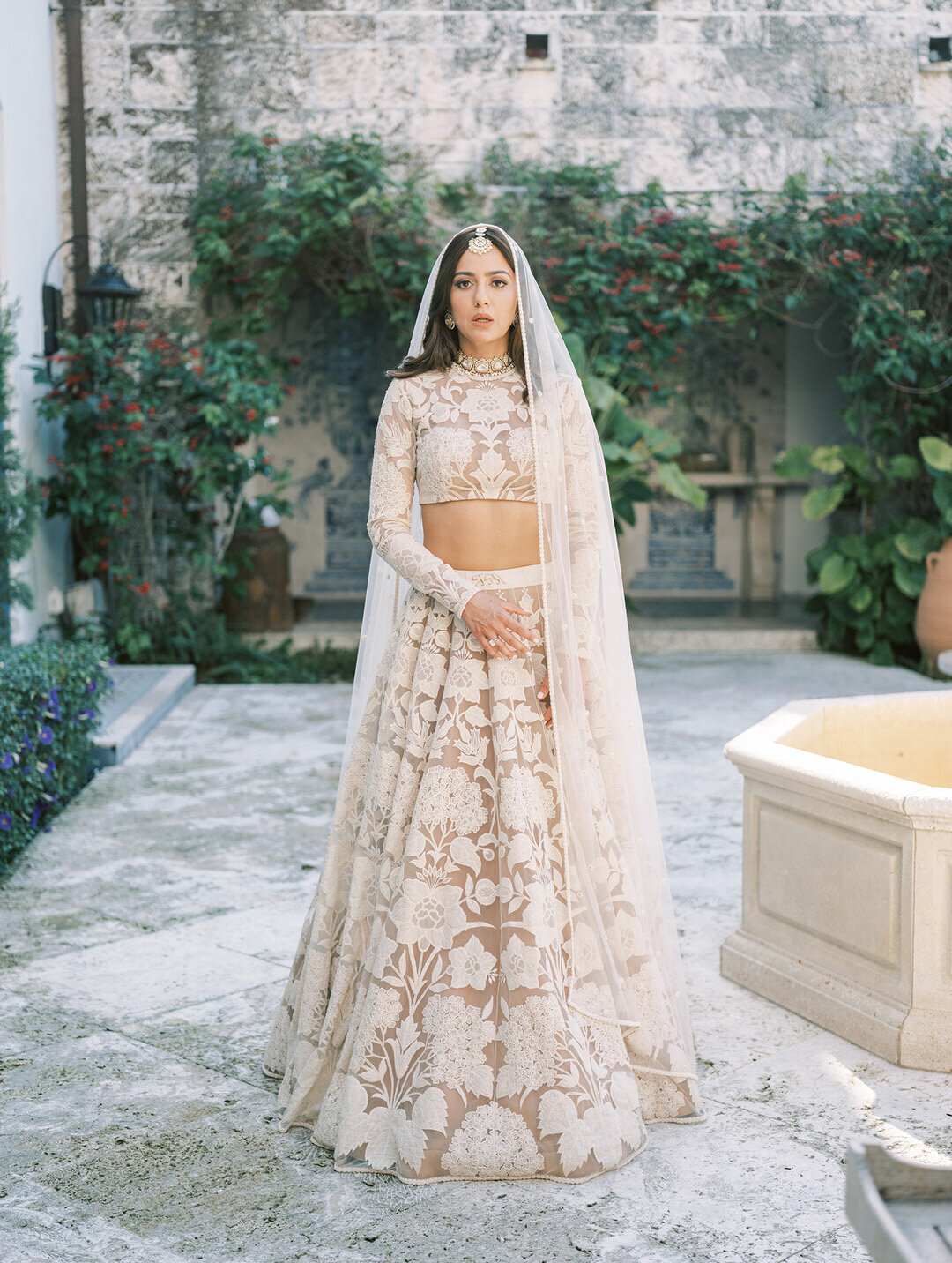 01 Sabyasachi Inspired Miami Wedding by GoBella.com 7