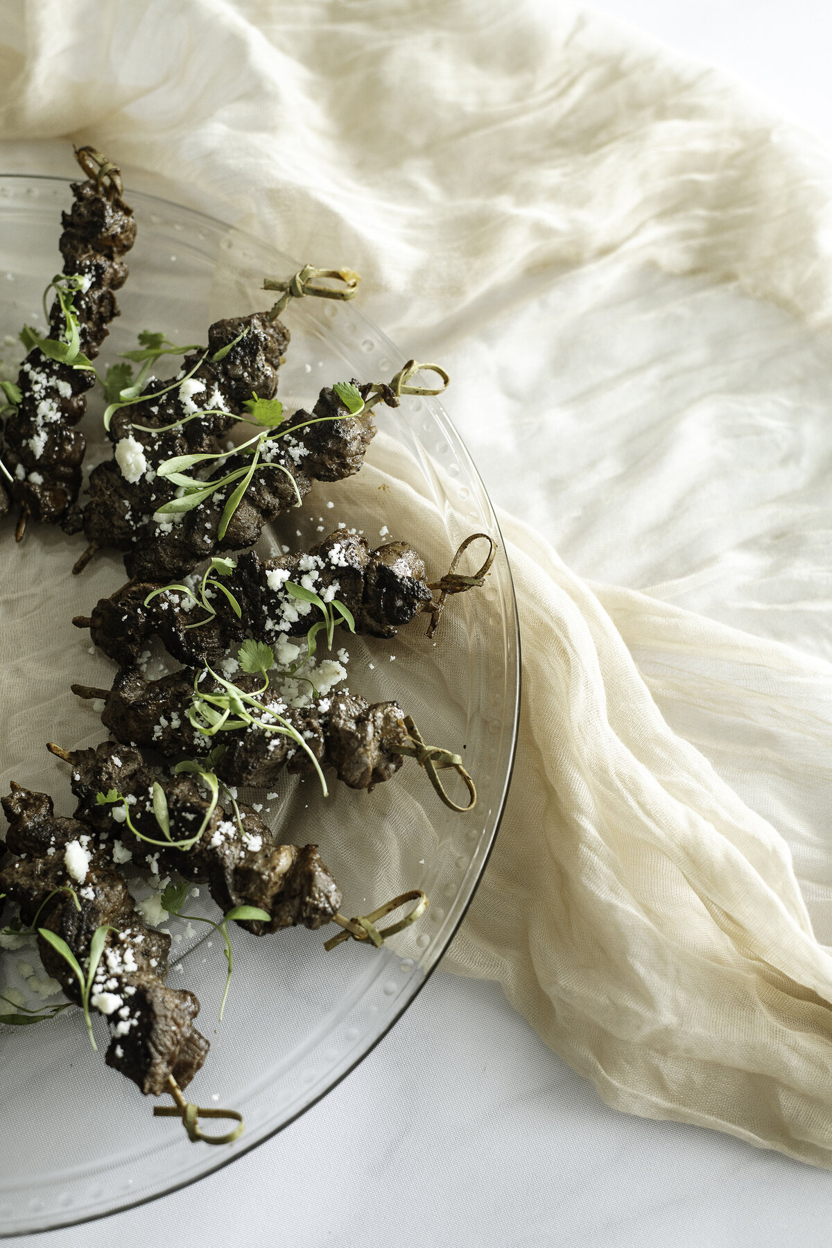 Kebobs made by Mason Dixon catering