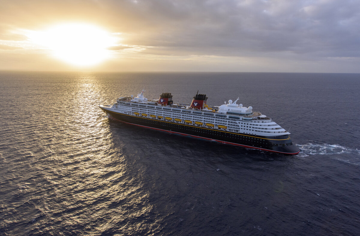 A Disney cruise