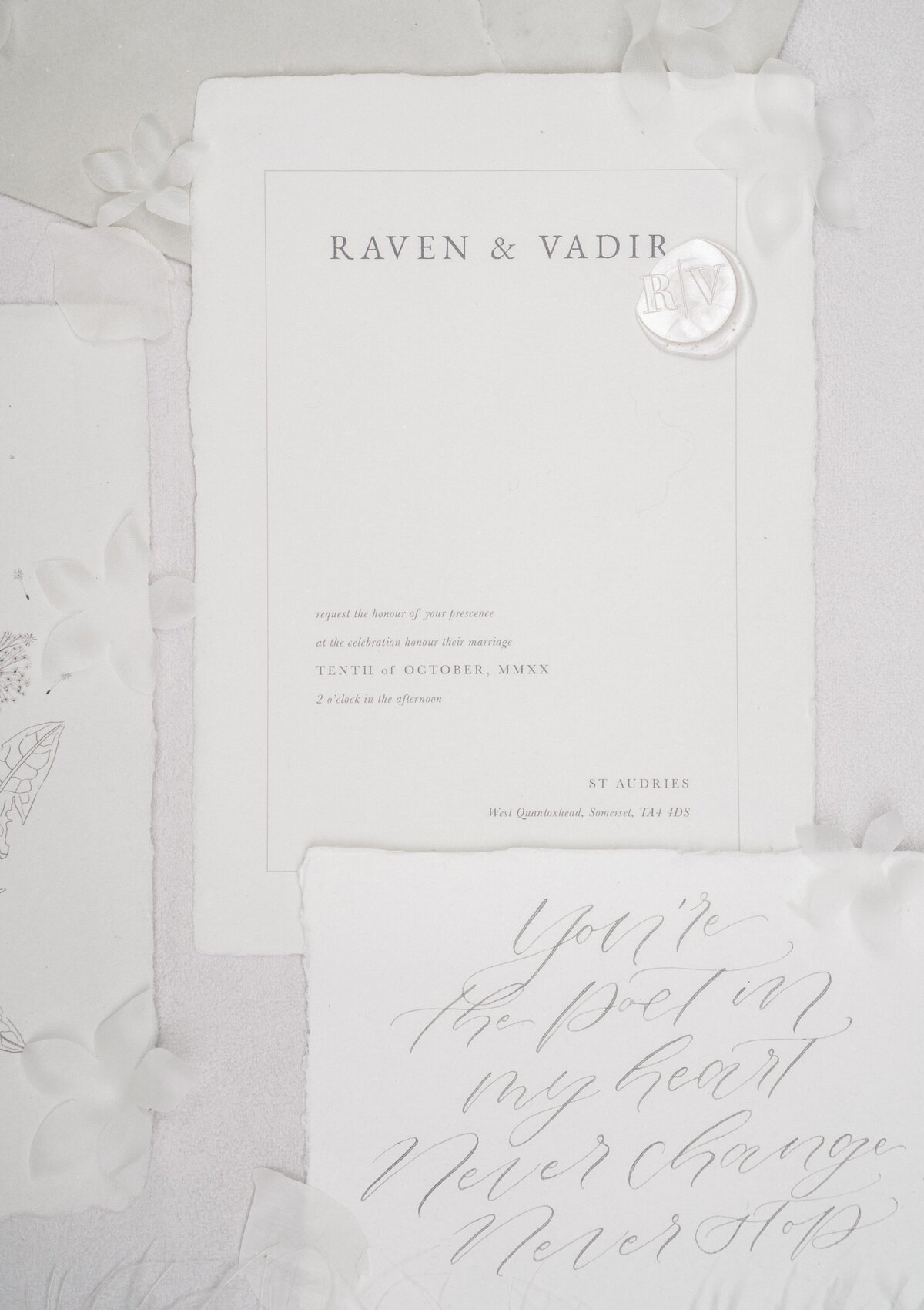 St Audries Wedding Stationary-208