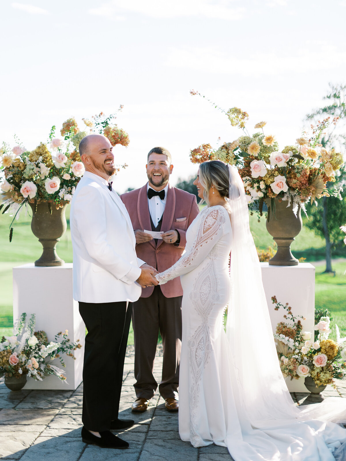 51_Kate Campbell Floral Maryland Golf Country Club Fall Wedding by Madeline Collins photo