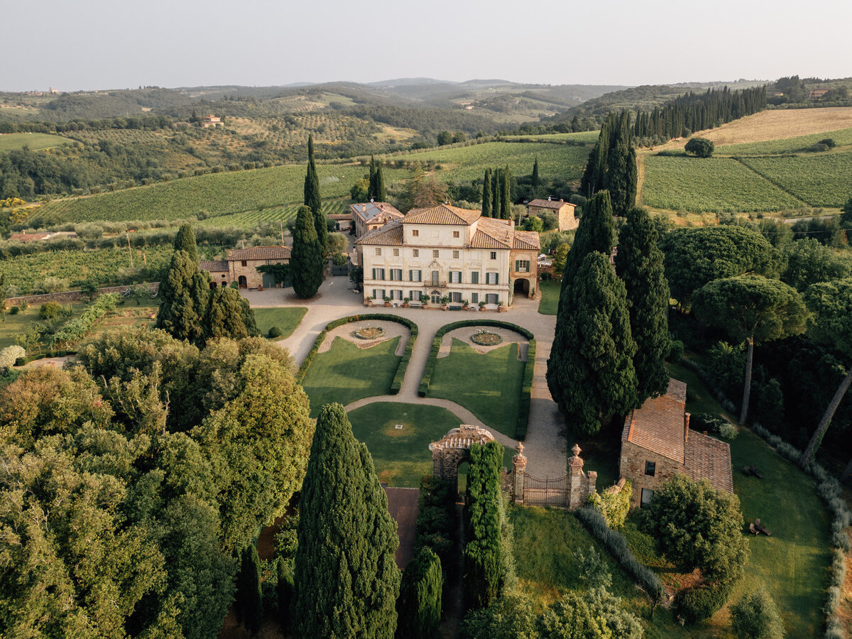 Villa di Geggiano Tuscany Italy Wedding-4