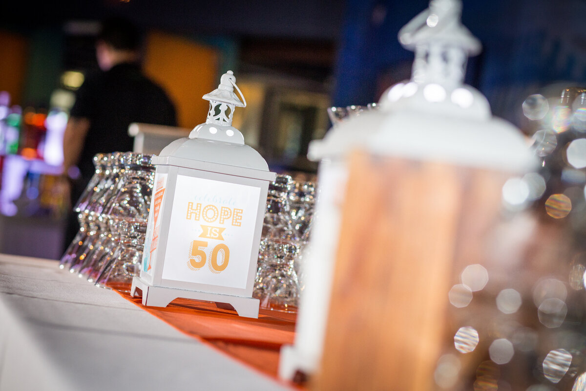 Hope's 50th birthday party at Orlando Science Center | Party Perfect Orlando  8