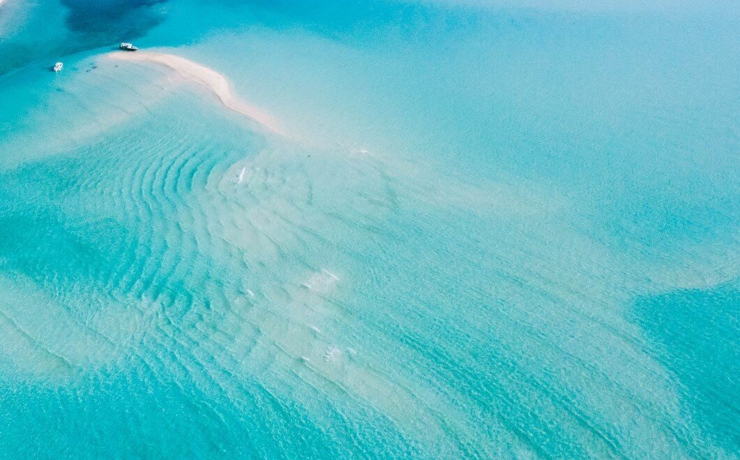 Saddle back sandbar exuma