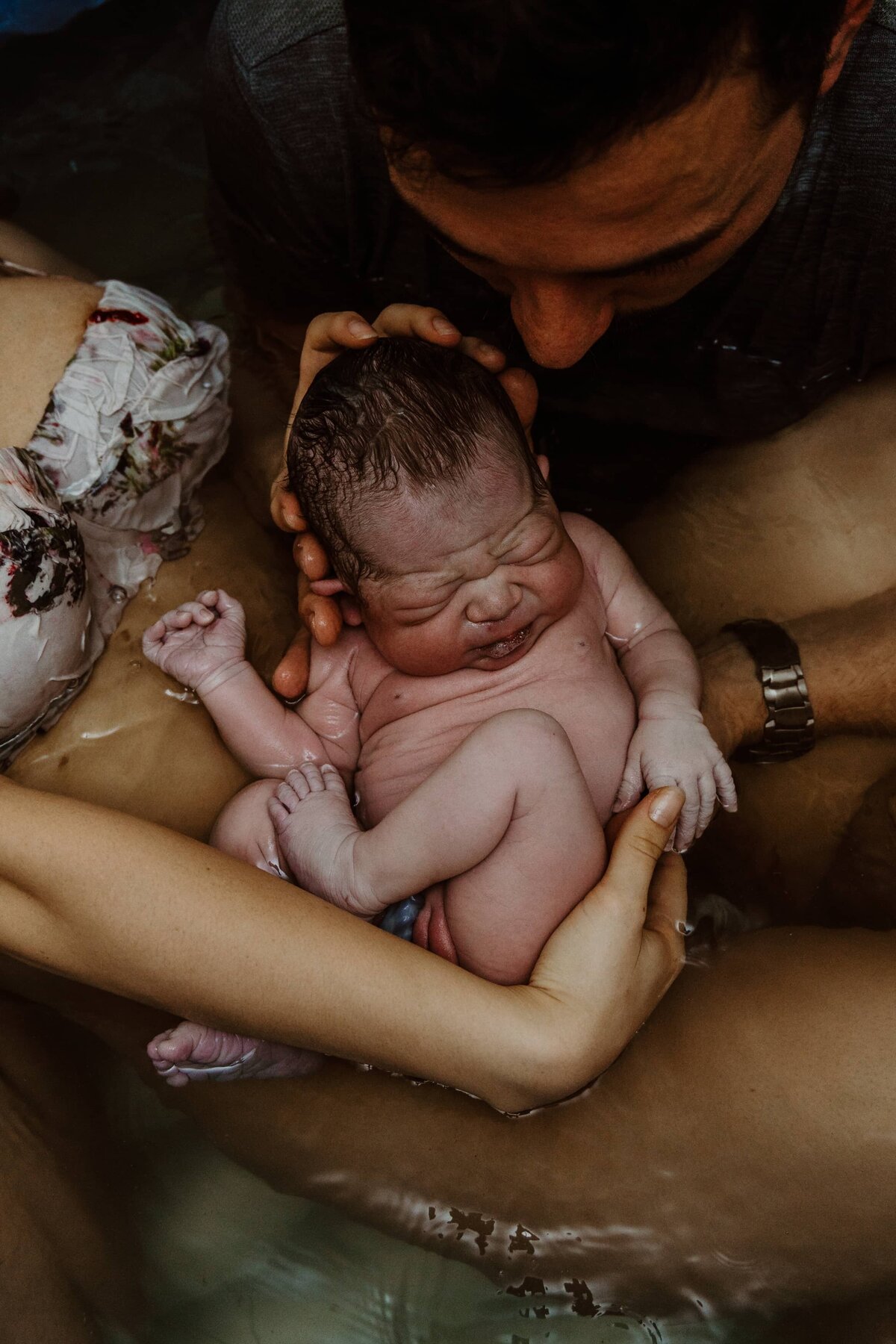 Photos of a homebirth
