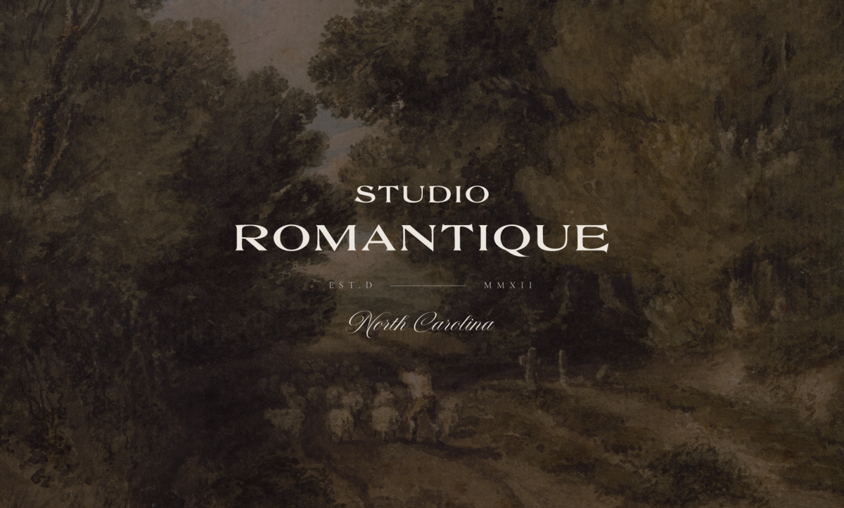Studio Romantique - Semi Custom Brand Template - Horizontal - 16