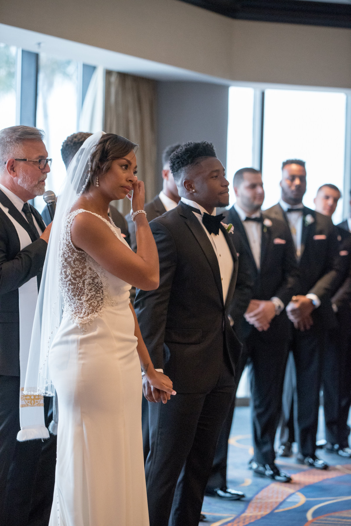 NFL Miami Dolphins Brandon Radcliff ShaKyra Radcliff Briza on the Bay Wedding Andrea Arostegui Photography-119