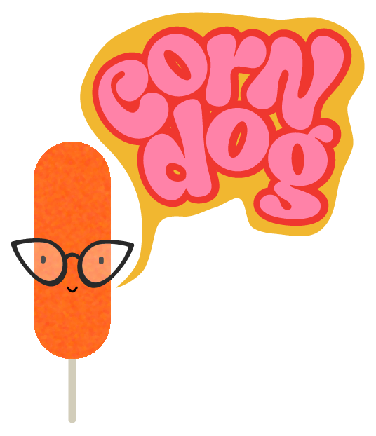 Corndog Speech Bubble