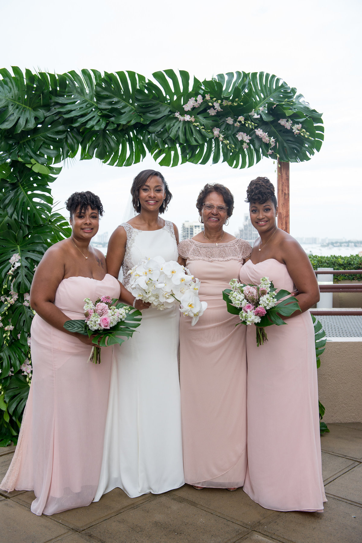 NFL Miami Dolphins Brandon Radcliff ShaKyra Radcliff Briza on the Bay Wedding Andrea Arostegui Photography-180