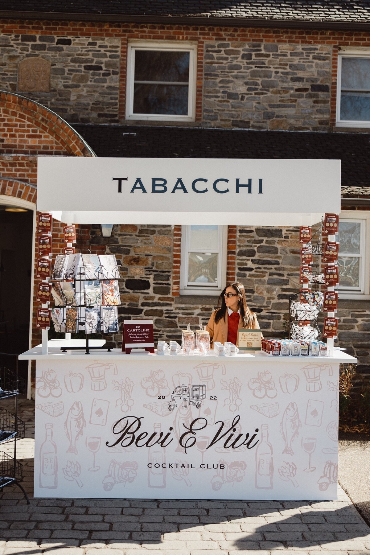 Tabacchi stall from Bevi & Vivi Cocktail Club