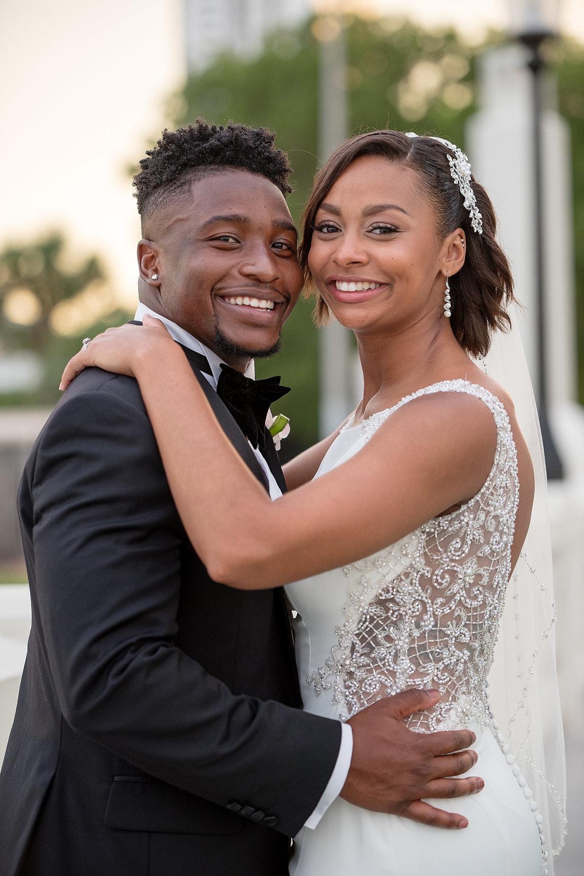 NFL Miami Dolphins Brandon Radcliff ShaKyra Radcliff Briza on the Bay Wedding Andrea Arostegui Photography-223